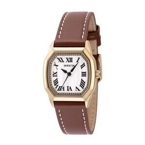 Invicta Wildflower Women’s Watch 27mm Brown Leather Strap